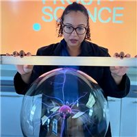 Frost Science The Power of Plasma Badge
