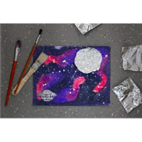 Glimmering Galaxies Badge